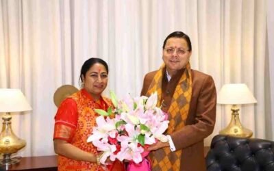 मुख्यमंत्री धामी ने नई दिल्ली में नवनिर्वाचित मुख्यमंत्री रेखा गुप्ता से भेंट कर दी बधाई एवं शुभकामनाएं